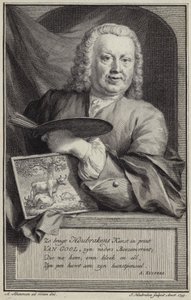 Portrett av Jan van Gool av Aert Schouman