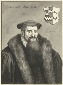 Portrett av Van Slingelandt av Aert Schouman