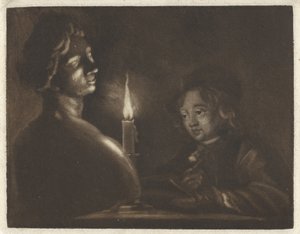 Tegnegutt av Aert Schouman