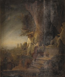 Kong Ahasverus presenterer Mordekai med sin ring av Aernt de Gelder