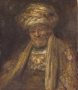 Portrett av en orientalsk mann av Aernt de Gelder