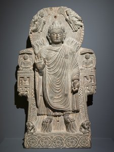 Buddha med det store miraklet av Afghan School