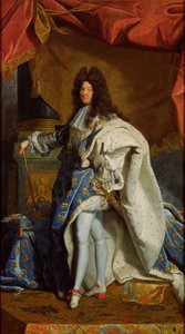 Portrett av Ludvig XIV av After Hyacinthe Rigaud
