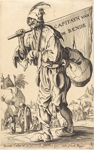 Kaptein for baronene av After Jacques Callot