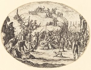 Den lille korsbæringen av After Jacques Callot