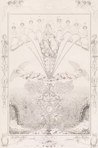 Night, fra serien The Times of the Day, 1807. av After Philipp Otto Runge