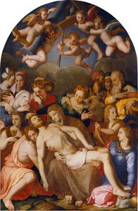 Avsetningen av Kristus av Agnolo Bronzino