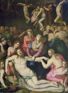 Avsetning fra korset av Agnolo Bronzino