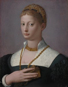 Portrett av en kvinne, ca. 1550. av Agnolo Bronzino