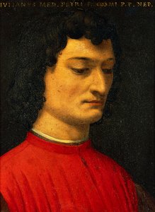 Portrett av Giuliano de Medici, av Agnolo Bronzino, maleri av Agnolo Bronzino