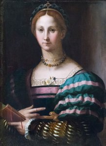 Portrett av en dame av Agnolo Bronzino