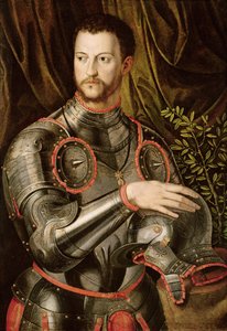 Portrett av Cosimo I, (1519-1574) storhertug av Toscana, ca. 1550