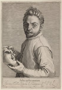 John Gabrielli av Agostino Carracci