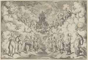 Harmoni av kulene av Agostino Carracci