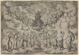 Harmoni av kulene av Agostino Carracci