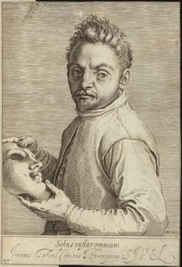Portrett av Giovanni Gabrielli av Agostino Carracci