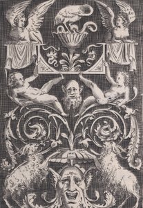 Ornamental Panel, ca. 1514-36. av Agostino Veneziano
