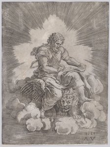Markus, datert 1518. av Agostino Veneziano