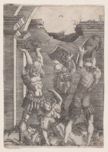 Tarpeia knust av sabinerne, ca. 1514-3