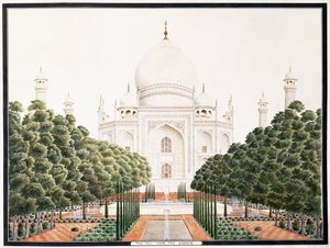 Taj fra hagen, ca. 1815
