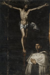 Korsfestet med Johannes av korset av Agustín del Castillo