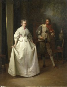 Dansen av Aimé-Gabriel-Adolphe Bourgoin