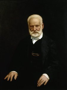 Portrett av Victor Hugo 1802-1885.