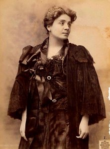 Eleonora Duse , italiensk skuespillerinne, 1896 av Aime Dupont