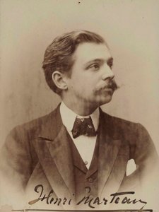 Portrett av fiolinisten og komponisten Henri Marteau 1874-1934, 1898. av Aime Dupont