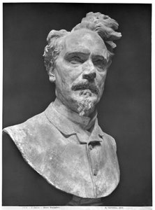 Byste av Henri Rochefort (1830-1913) (gips)