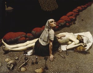 Lemminkäinens mor av Akseli Gallen-Kallela