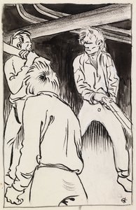En mot alle og alle mot en av Akseli Gallen-Kallela