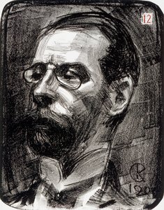 Portrett av Axel Berndtson av Akseli Gallen-Kallela