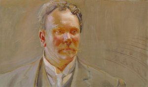 Portrett av professor E. N. Setälä av Akseli Gallen-Kallela