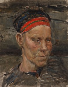 Portrett av en karelsk kvinne av Akseli Gallen-Kallela