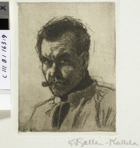 Selvportrett av Akseli Gallen-Kallela