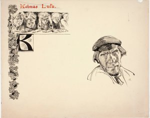 Lesetimen av Akseli Gallen-Kallela