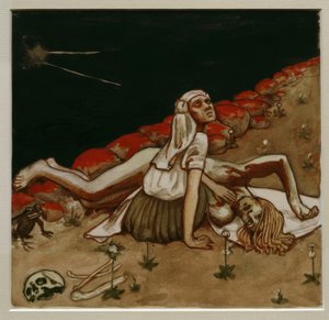 A.Gallen-Kallela, Lemminkäinens Mutter av Akseli Valdemar Gallen Kallela