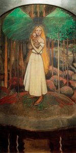 A.Gallen-Kallela, Marjatta u. Christuskind av Akseli Valdemar Gallen Kallela