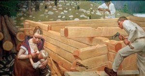 Bygge av Akseli Valdemar Gallen Kallela