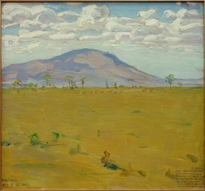 Mount Kenya - Wakamba Ebene av Akseli Valdemar Gallen Kallela