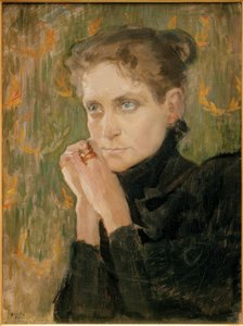Portrett av skuespillerinnen Ida Aalberg av Akseli Valdemar Gallen Kallela