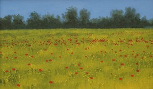 Yellow Field with Poppies, 2002