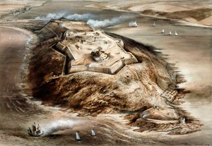 Pendennis slott, 1500-tallet, ca 1960-tallet av Alan Ernest Sorrell
