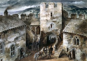 Restormel Castle, 1300-tallet, c1960-tallet