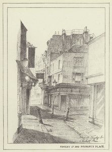 Kingley Street og Fouberts Place av Alan Stapleton