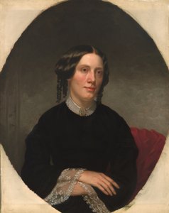 Harriet Elizabeth Beecher Stowe (1811–1896) av Alanson Fisher