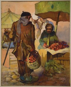 Marked, Nice, Frankrike av Albert A. Smith
