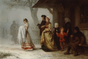Dåp av Albert Anker