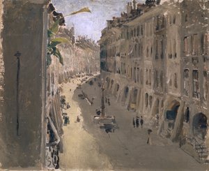 Justice Alley i Bern, ca. 1880-90 av Albert Anker